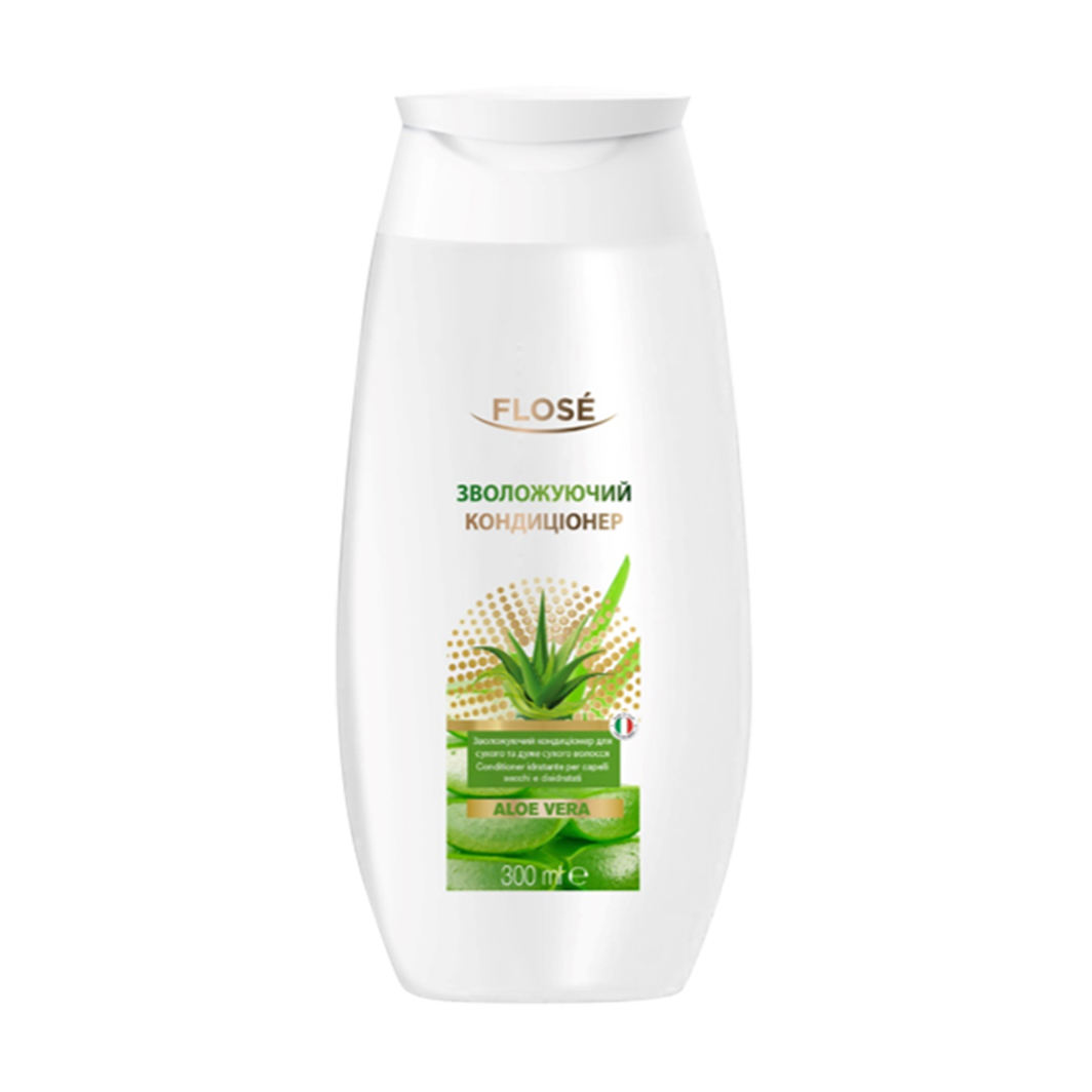 Зволожувальний кондиціонер Flose Aloe Vera Hydrating Conditioner для сухого та дуже сухого волосся, 300 мл