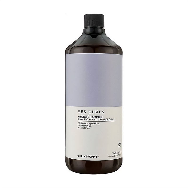 Зволожувальний шампунь Elgon Yes Curls Hydra Shampoo для кучерявого волосся, 1 л